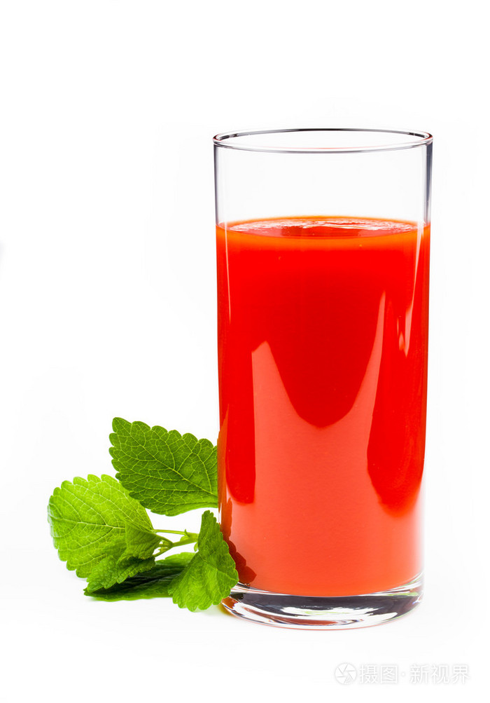 番茄汁白隔离照片-正版商用图片1d0ns5-摄图新视界