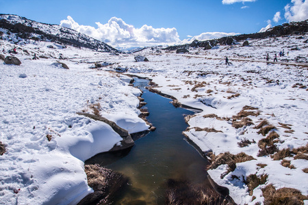 perisher 蓝 澳大利亚雪山