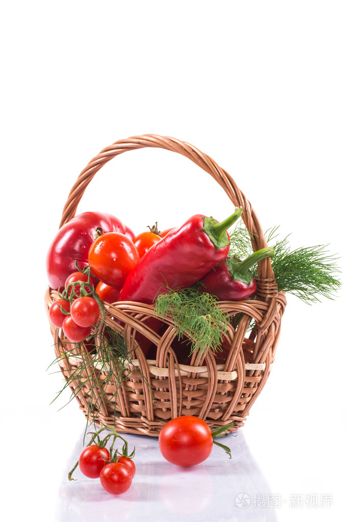 在篮子里的蔬菜照片-正版商用图片1d0z7t-摄图新视界