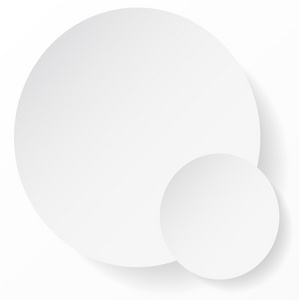 与您的业务演示文稿的阴影白色圆圈抽象背景