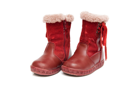 老红冬季靴子