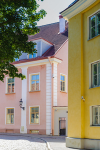 爱沙尼亚塔林历史中心 旧镇。教科文组织世界遗产