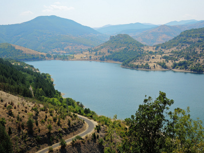 kardjali 坝的罗多彼山，保加利亚