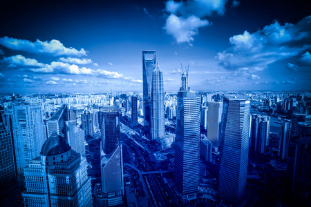 上海浦东新区城市建设