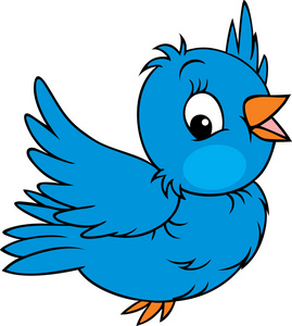 演唱小鸟线条画图片