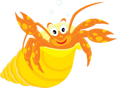 海底动物线条画图片