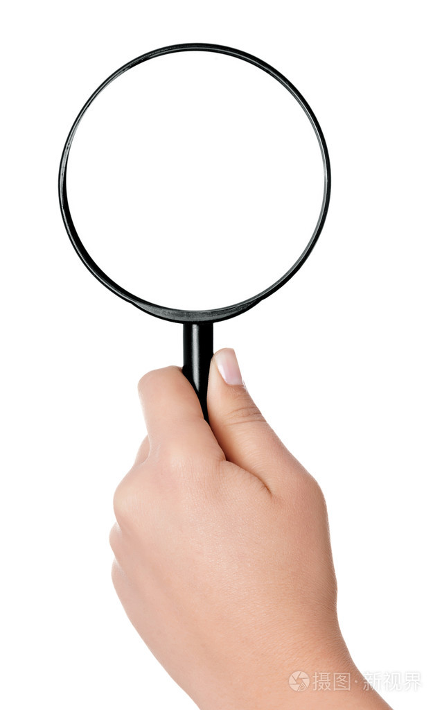 手放大镜照片-正版商用图片1d3xm6-摄图新视界