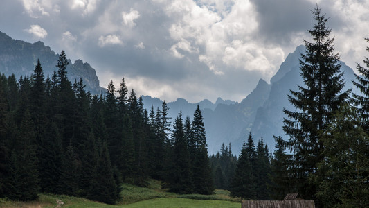 bielovodska 谷在特拉山