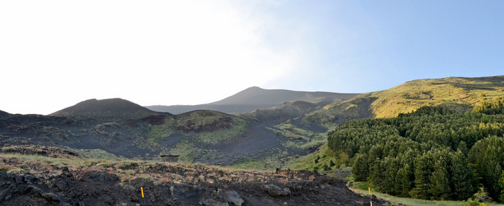 埃特纳火山山风景