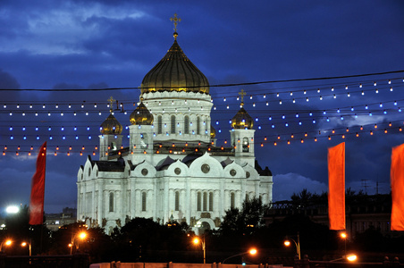 大教堂的基督救世主，莫斯科