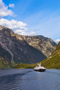 峡湾 sognefjord挪威