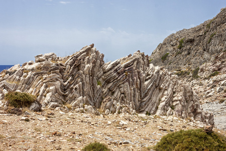 岩石形成的阿基帕夫洛斯