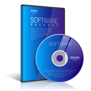 现实案例的 dvd 或 cd 磁盘