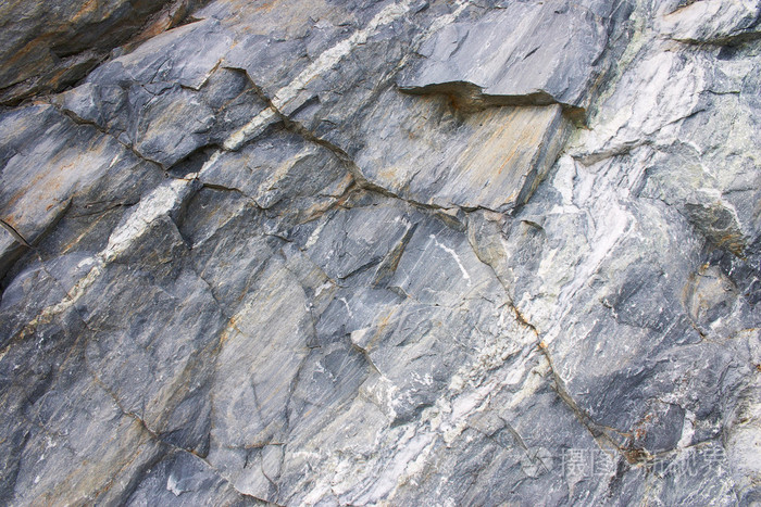 大理石岩层