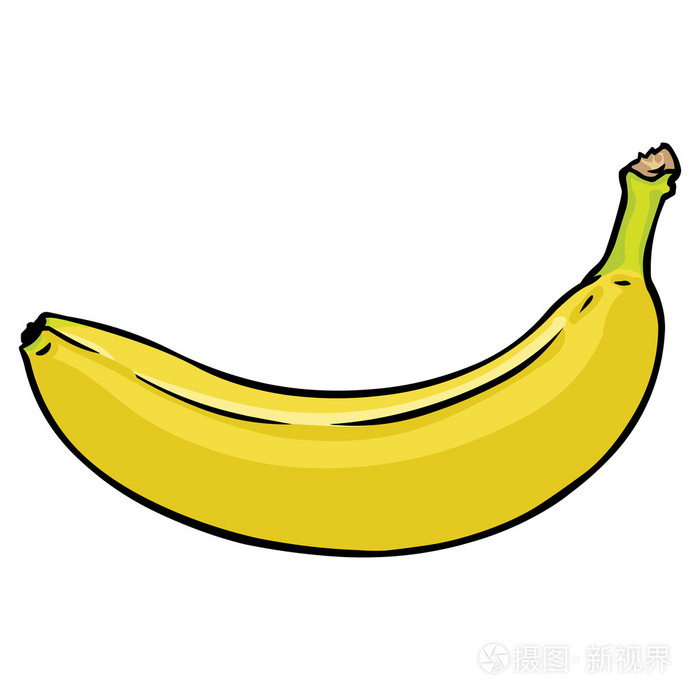 矢量卡通香蕉插画-正版商用图片1d52xo-摄图新视界
