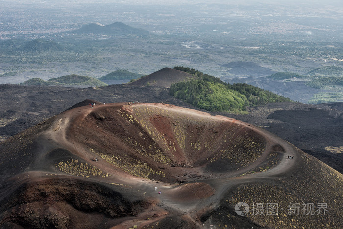 埃特纳火山火山口