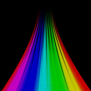 断章取义缤纷的彩虹背景