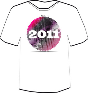 2011.t 恤设计模板