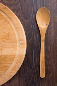 木勺和盘子
