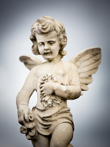 漂亮的雕塑在墨尔本公墓