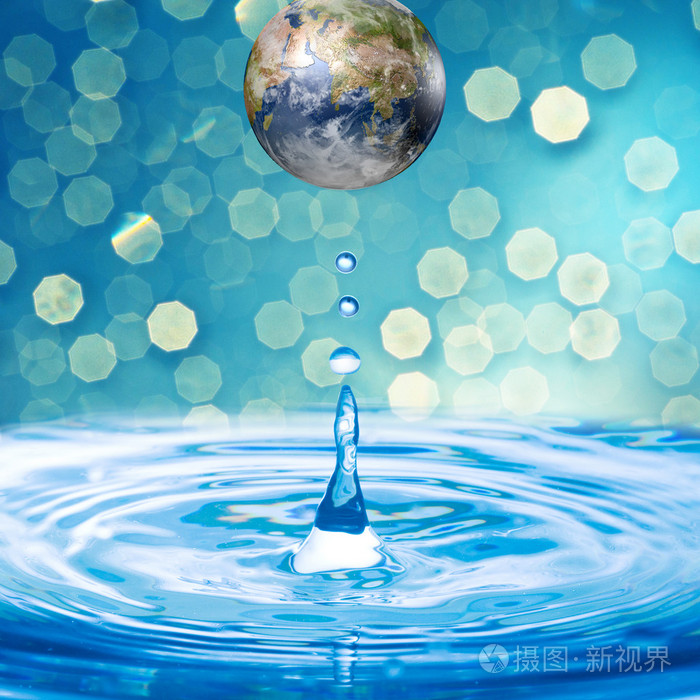 全球范围内的水滴