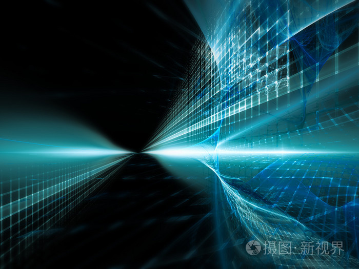 在蓝色和黑色的颜色抽象背景设计