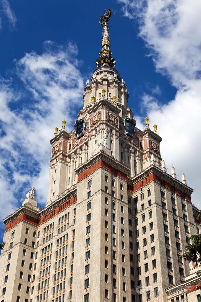 国立莫斯科大学.莫斯科俄罗斯照片-正版商用图片1d6r7d-摄图新视界