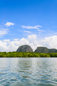 攀牙湾的海景