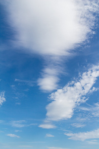 蓝蓝的天空的云，自然天空组成为背景