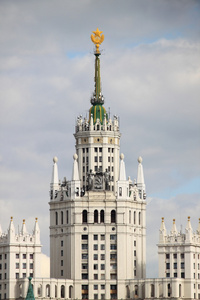高层建筑在莫斯科的苏联时代