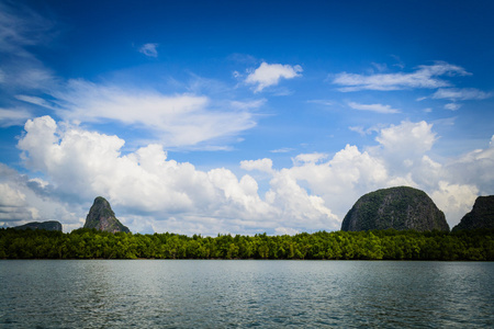 攀牙湾，泰国的海景