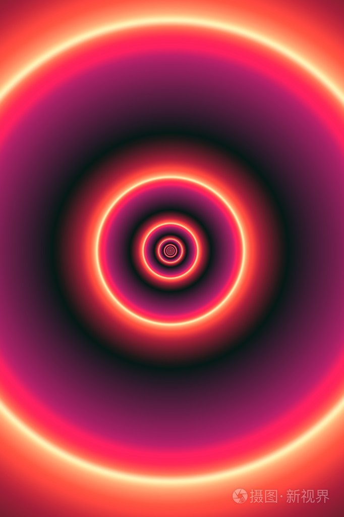 充满活力的圆形涡旋