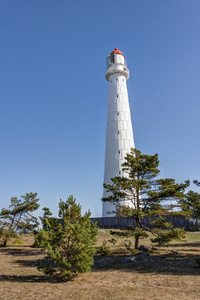 在 hiiumaa，爱沙尼亚 tahkuna 灯塔