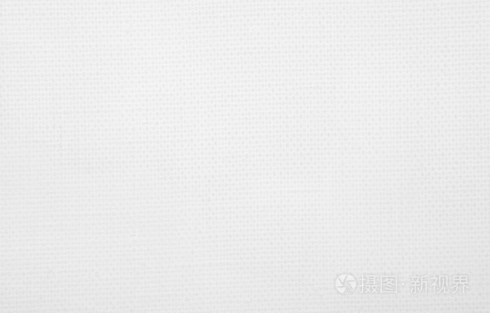 白色粗画布纹理的图像