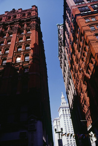建筑物在 soho 区，纽约，纽约，美国
