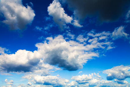 蓝蓝的天空白云背景图片