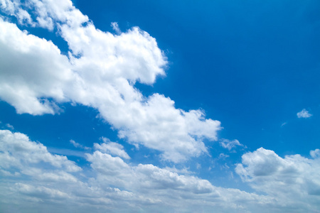 蓝蓝的天空的云，自然天空组成为背景