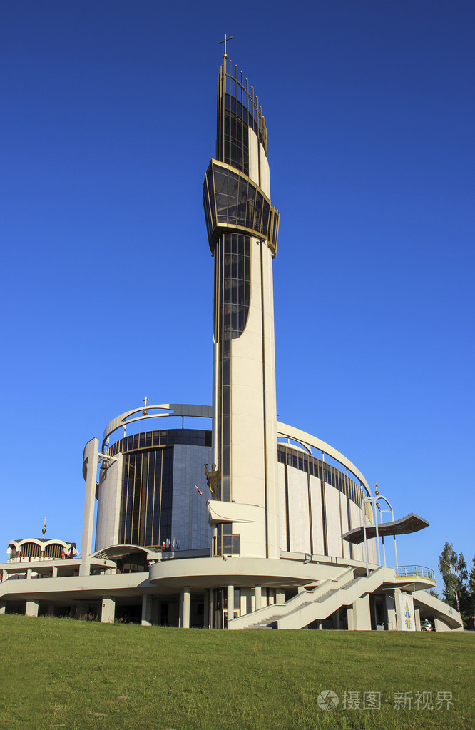 罗马天主教大教堂献给了神的怜悯的圣所