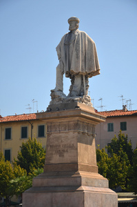 里窝那 意大利朱塞佩  加里波第的雕像