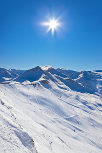 高山滑雪度假村加施奥地利