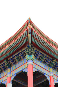 中国寺庙屋顶