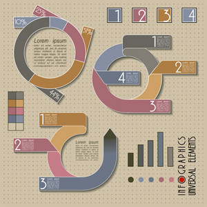 信息图表，通用元素