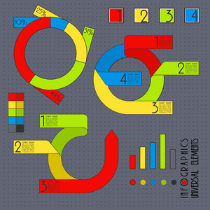 信息图表，通用元素