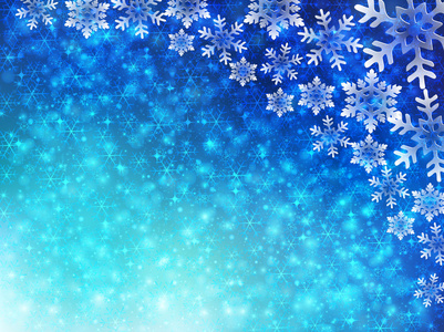 Christmas snow background 