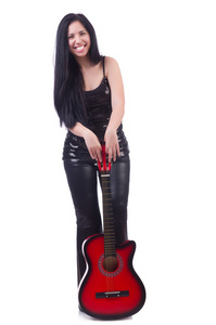 吉他的女人