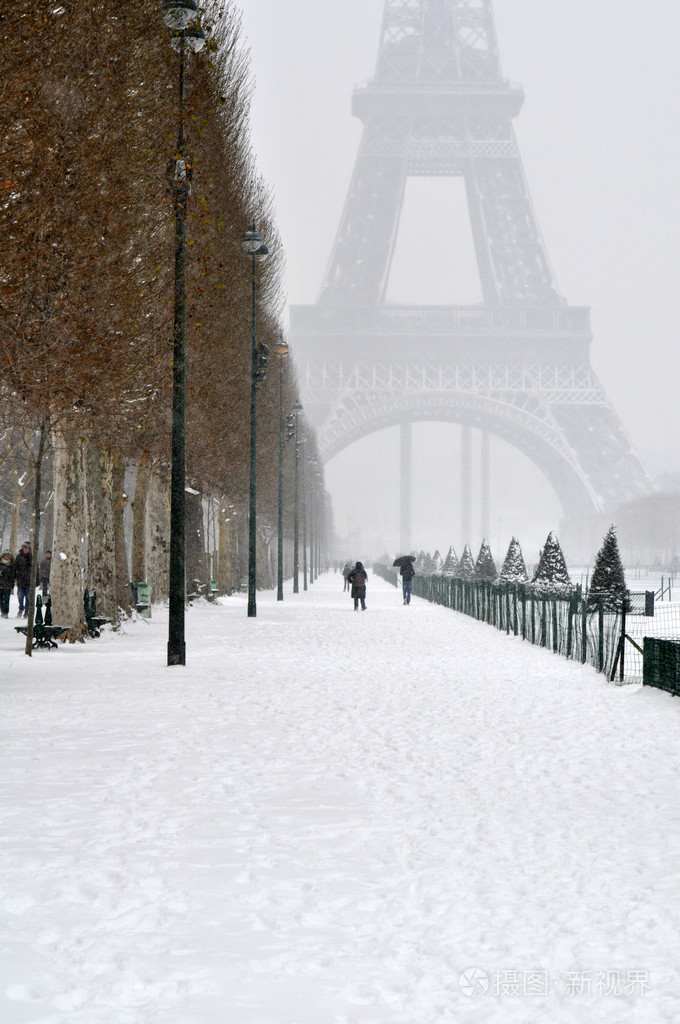 在巴黎的冬天