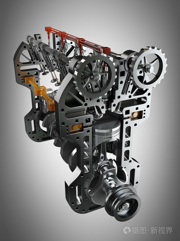 汽车发动机照片-正版商用图片1d9y6f-摄图新视界