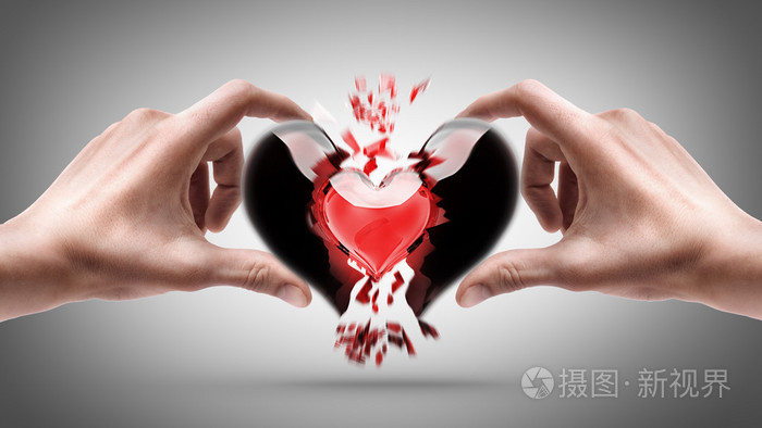 破碎的心