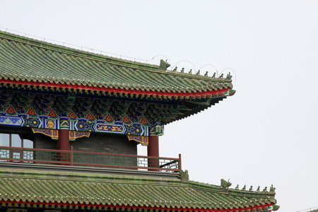 中国传统风格的仿古建筑图片