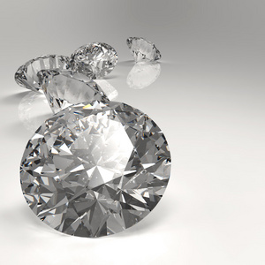 钻石组成的 3d